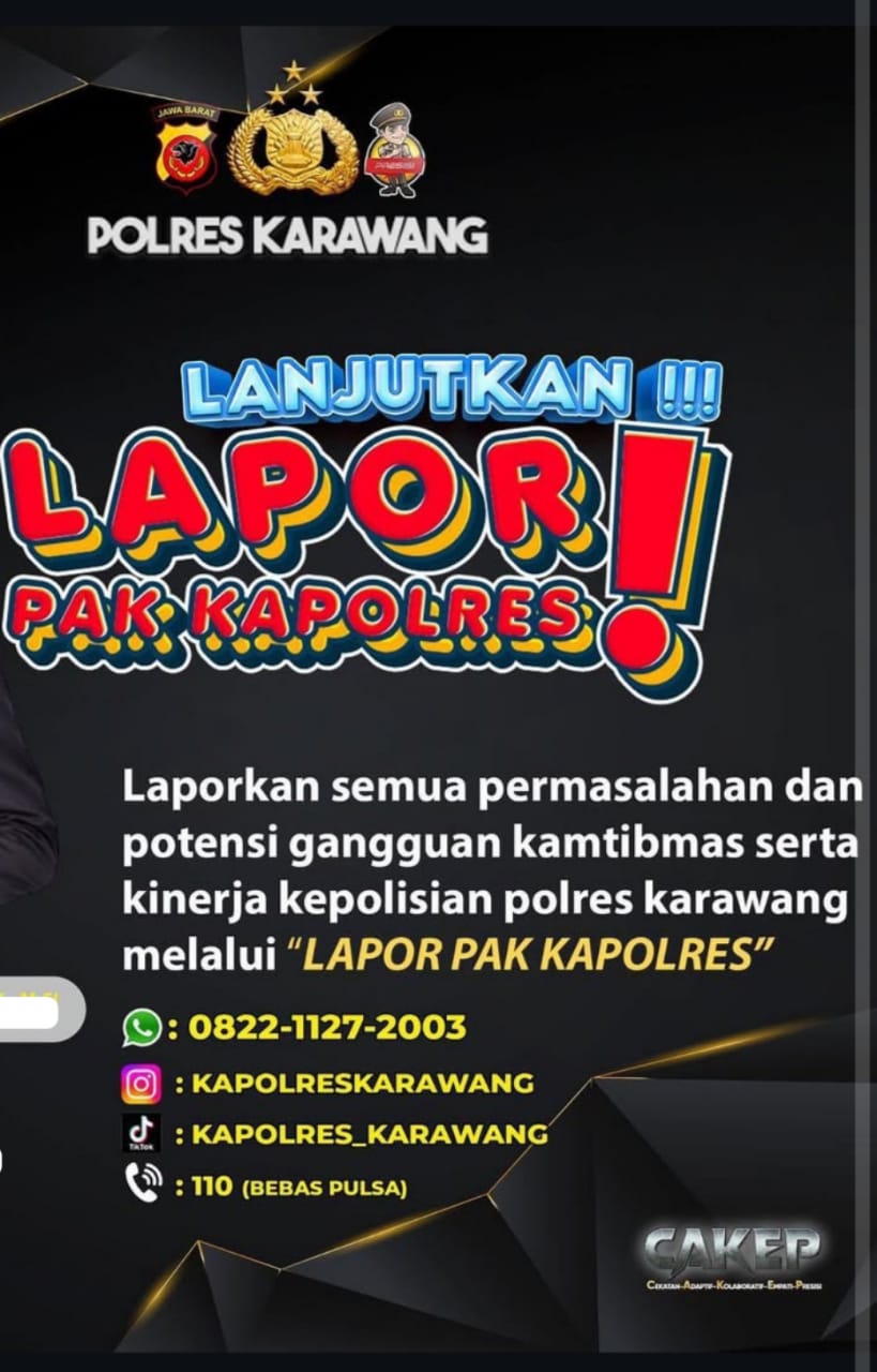 Doc. Istimewa Humas Polres Karawang