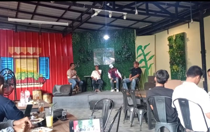 Poto saat konsolidasi Para jurnalis 