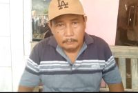 Poto Sarmo saat diwawancarai 