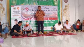 Doc istimewa: H. Jalal Abdul Nasir, .AK, Komisi XI DPR RI dari Fraksi PKS,bersama masyarakat melaksanakan kunjungan kerja perseorangan dalam rangka reses di Yayasan Dakwah Amal An Nadzifah, Karawang