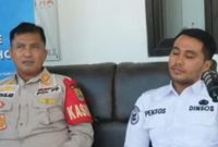 Kasi Opsdal Satpol PP, Tata suparta dan Asep Supriadi pekerja sosial Ahli pertama Dinsos kabupaten Karawang