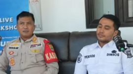 Kasi Opsdal Satpol PP, Tata suparta dan Asep Supriadi pekerja sosial Ahli pertama Dinsos kabupaten Karawang