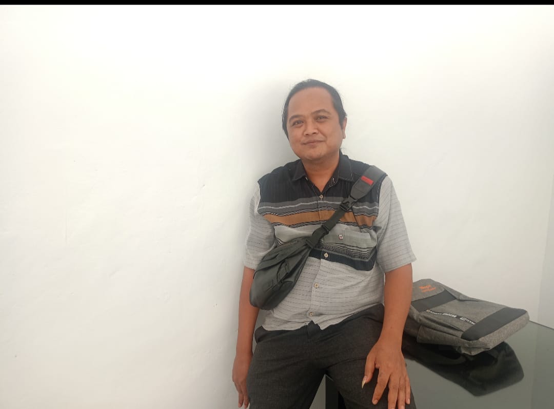 Ketua Karang Taruna Desa Wadas, Bahtiar