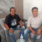 Ketua Paguyuban Sundawani Karawang, H. Ranzes Iman Sudirman, bersama Ketua GMBI Distrik Kabupaten Karawang, Asep Mulyana