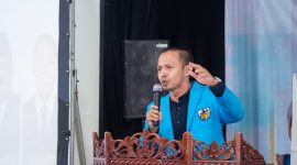 Ketua Majelis Pemuda Indonesia (MPI) Kabupaten Karawang, Guntar Mahardika
