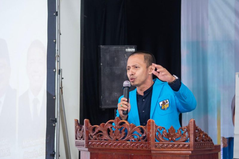 Ketua Majelis Pemuda Indonesia (MPI) Kabupaten Karawang, Guntar Mahardika