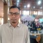 Doc istimewa: Ketua Pelaksana Tugas (Plt.) PWI Karawang, Mustapid, saat acara OKK di Hotel Sutan Raja Bandung