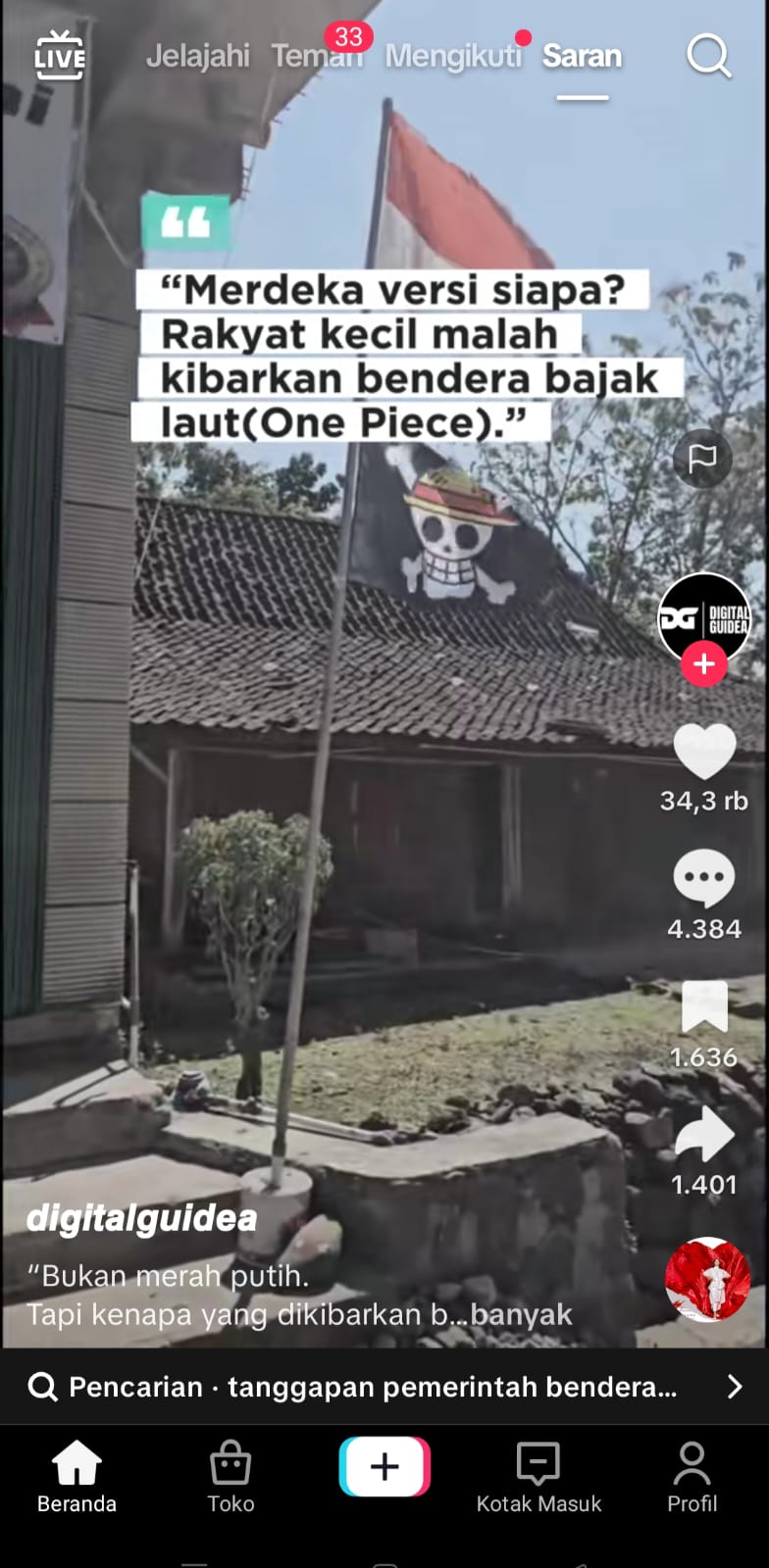 Screenshot dari akun Tiktok @digitalguidea