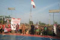 Poto istimewa : warga Perumahan Grand Kedung Waringin (GKW), Kabupaten Bekasi, merayakan (HUT) ke-80 Kemerdekaan Republik Indonesia