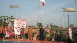 Poto istimewa : warga Perumahan Grand Kedung Waringin (GKW), Kabupaten Bekasi, merayakan (HUT) ke-80 Kemerdekaan Republik Indonesia