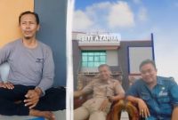 Keterangan Poto: watariyadi(sebelah kiri) dan Torich kepala bidang pelayanan pencatatan sipil Disdukcapil Karawang(sebelah kanan) saat diwawancarai