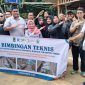 Keterangan Poto: Pengrus (BUMDes) Rahayu Desa Cikampek timur saat menyelenggarakan kegiatan Bimbingan Teknis (Bimtek) Peternakan Domba