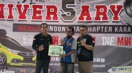 Keterangan Poto:  (MOI) Mobilio Indonesia Chapter Karawang merayakan hari jadinya yang ke-5 bersama Granat