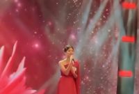 Poto: Anggi Oktaviani saat audisi bernyanyi salah satu program televisi