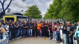 Keterangan Poto: Aliansi LSM Karawang menyatakan dukungan penuh kepada PT Putra Perbangsa Jaya Mandiri (mpit LK