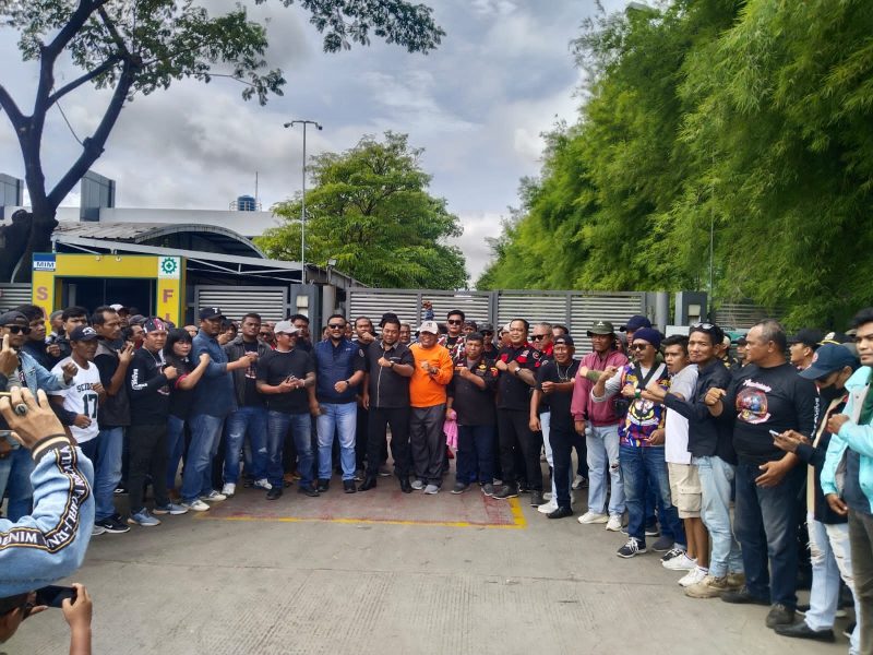 Keterangan Poto: Aliansi LSM Karawang menyatakan dukungan penuh kepada PT Putra Perbangsa Jaya Mandiri (mpit LK