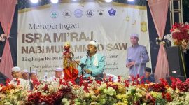 Keterangan Poto: Peringatan Hari Besar Islam Isra Mi’raj Nabi Muhammad SAW 1447 Hijriah di Plawad Arevo
