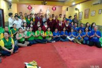 Keterangan Poto: Yayasan Ema Sian Jin Ku Poh bersama Vihara Buddha Loka Karawang menggelar kegiatan bakti sosial peduli banjir di karawang (istimewa)
