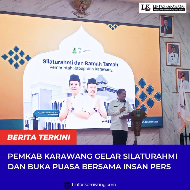 Keterangan Poto: H. Aep Syaepuloh acara silaturahmi bersama insan pers (doc istimewa)