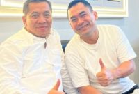 Doc. Istimewa saat H. Rafiudin Firdaus bersama Bupati Karawang, H. Aep Syaepuloh