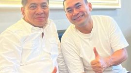 Doc. Istimewa saat H. Rafiudin Firdaus bersama Bupati Karawang, H. Aep Syaepuloh