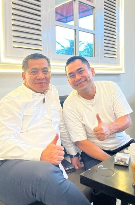Doc. Istimewa saat H. Rafiudin Firdaus bersama Bupati Karawang, H. Aep Syaepuloh