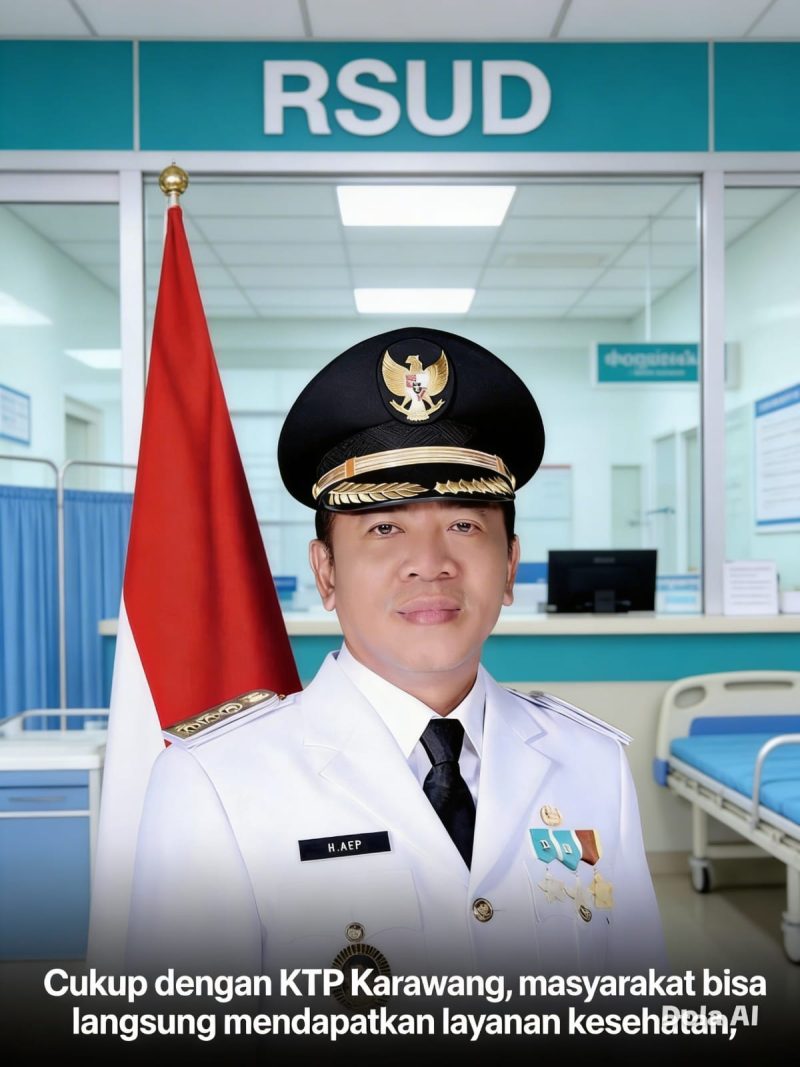 Keterangan Poto: Aep Syaepuloh Bupati Karawang