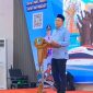 Ketua DPRD kabupaten Karawang Endang Sodikin saat memberikan sambutan 