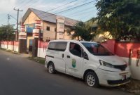 Poto: Kendaraan Operasional milik Desa Rangdumulya Mangkrak di depan Kantor Desa