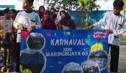 Keterangan Poto: SD Waringinjaya 03 Bekasi memperingati Hari Kartini
