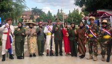 Keterangan Poto: HUT 27 Kota Depok Dewan Pimpinan Cabang Padjajaran Siliwangi Nusantara (DPC PSN) Kota Depok menampilkan drama kolosal bertajuk “Pahlawan Tole Iskandar” di halaman Kantor Wali Kota Depok,