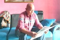 Keterangan Poto: Gunawan salah satu calon kandidat Pilkades 2026 Desa Cengkong