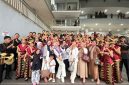 Keterangan Poto: Padus Candra Gemilang SMAN 5 Karawang juara favorit di bidang seni paduan suara dalam ajang The 20th National Folklore Festival (NFF)