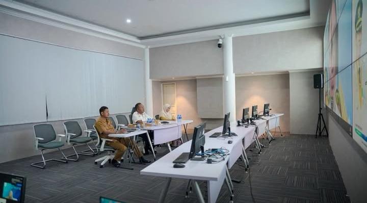 Keterangan Poto: Webinar penurunan stunting melalui penguatan intervensi 3B (ibu hamil, ibu menyusui, dan balita) di gedung Singaperbangsa Pemda Karawang