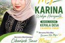 Poto: Karina Widya, Bakal Calon Kepala Desa Cikampek Timur di Pilkades 2026