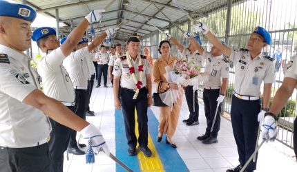 Keterangan Poto: Ma’ruf Prasetyo Hadianto resmi diperkenalkan sebagai Kepala Lapas Karawang yang baru, menggantikan Christo Victor Nixon Toar