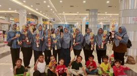 Keterangan Poto: TK Kartika Siliwangi 36 Karawang dalam juara 1 ajang Pekan Olahraga dan Seni (Porseni) IGTKI tingkat Kabupaten