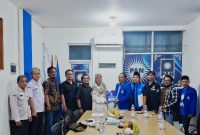 Keterangan Foto: KPU menyambangi DPD PAN Karawang