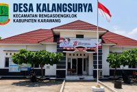 Keterangan Foto: Pemdes Kalangsurya Kecamatan Rengasdengklok