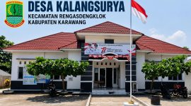 Keterangan Foto: Pemdes Kalangsurya Kecamatan Rengasdengklok