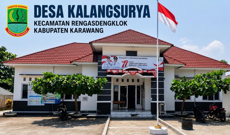 Keterangan Foto: Pemdes Kalangsurya Kecamatan Rengasdengklok
