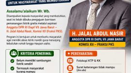 Keterangan Foto: Jalal Abdul Nasir, anggota Komisi XII DPR RI dari Partai Keadilan Sejahtera