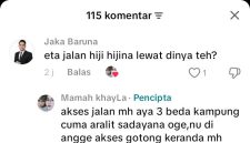 Keterangan Foto: unggahan video di platform TikTok dengan akun @mamah.khayla7