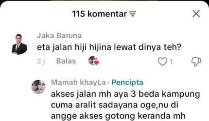 Keterangan Foto: unggahan video di platform TikTok dengan akun @mamah.khayla7