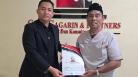 Keterangan Foto: M. Gary Gagarin Akbar Kuasa hukum Koradin