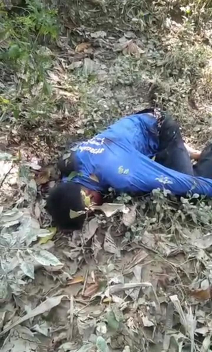 Keterangan Foto: penemuan mayat tanpa identitas di bantaran sungai Citarum daerah batujaya karawang