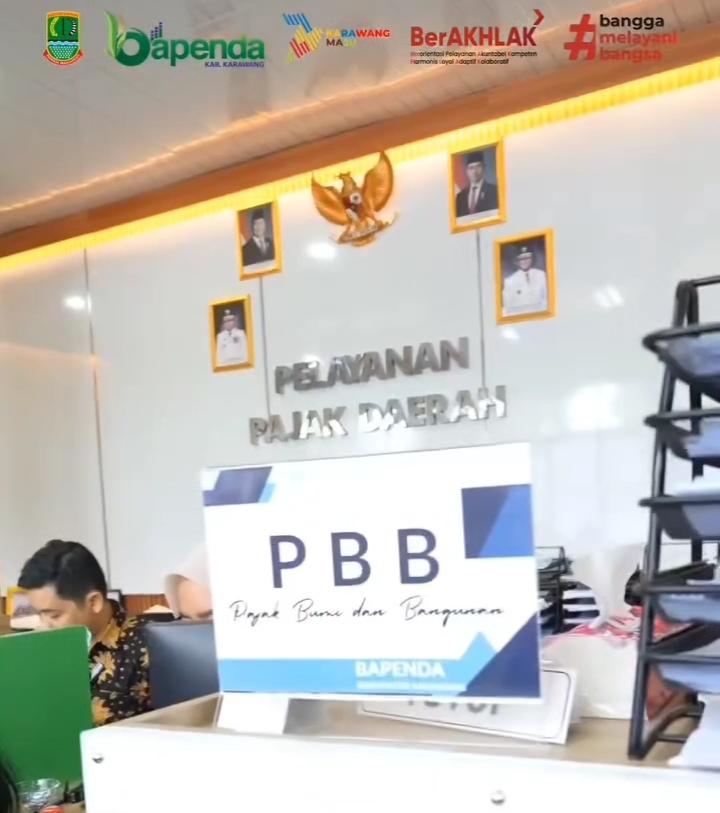 Keterangan Foto: Kantor Badan Pendapatan Daerah Kabupaten Karawang