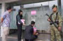 Tim Penyidik Tindak Pidana Khusus melakukan penyegelan Gedung CSG yang disebut sebagai kantor pusat PT BAS di wilayah Bekasi Timur, Kota Bekasi, Jawa Barat