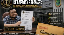 Keterangan Foto: Bang DJ Ketua Umum LBH GABBAR Indonesia