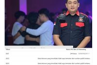 Keterangan Foto: Rahadian SekJen DPP Gerakan Militansi Pejuang Indonesia (GMPI)